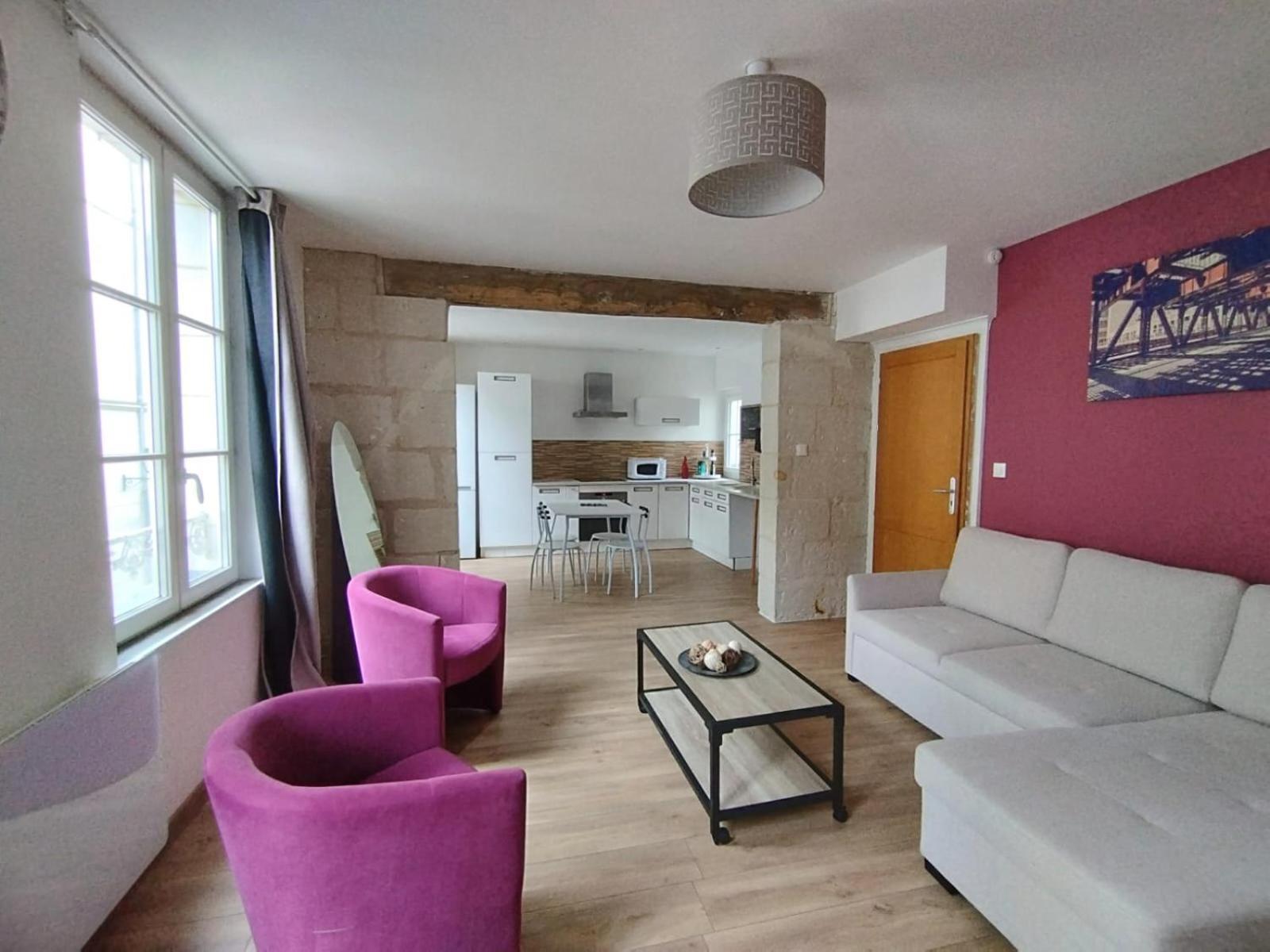 Bel Appartement 50M2 En Plein Centre De 索米尔 外观 照片