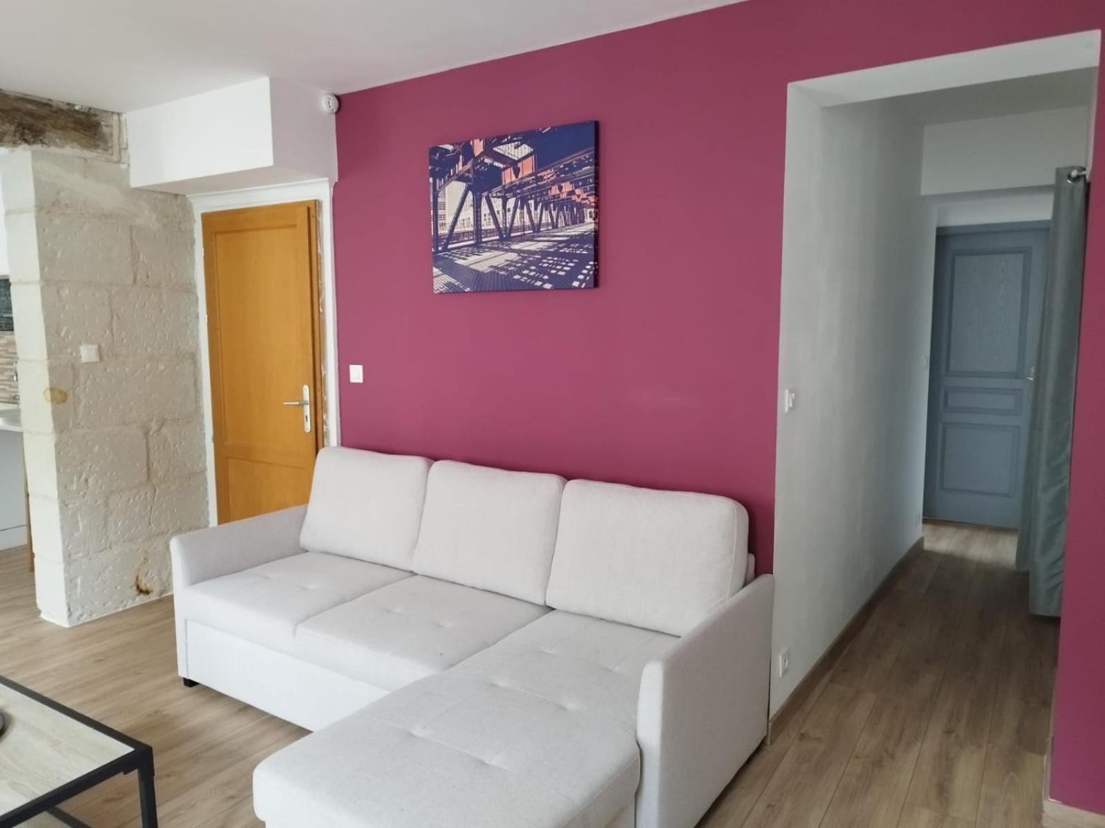 Bel Appartement 50M2 En Plein Centre De 索米尔 外观 照片