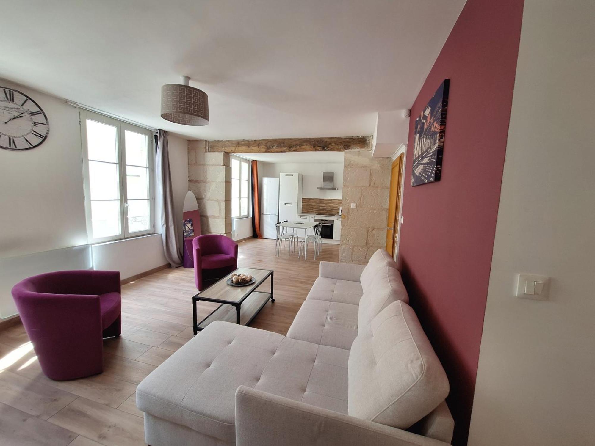 Bel Appartement 50M2 En Plein Centre De 索米尔 外观 照片